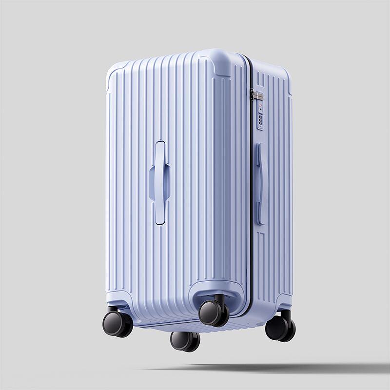 马冬强新款大容量深仓拉链行李箱女轻便结实耐用旅行箱男拉杆皮箱