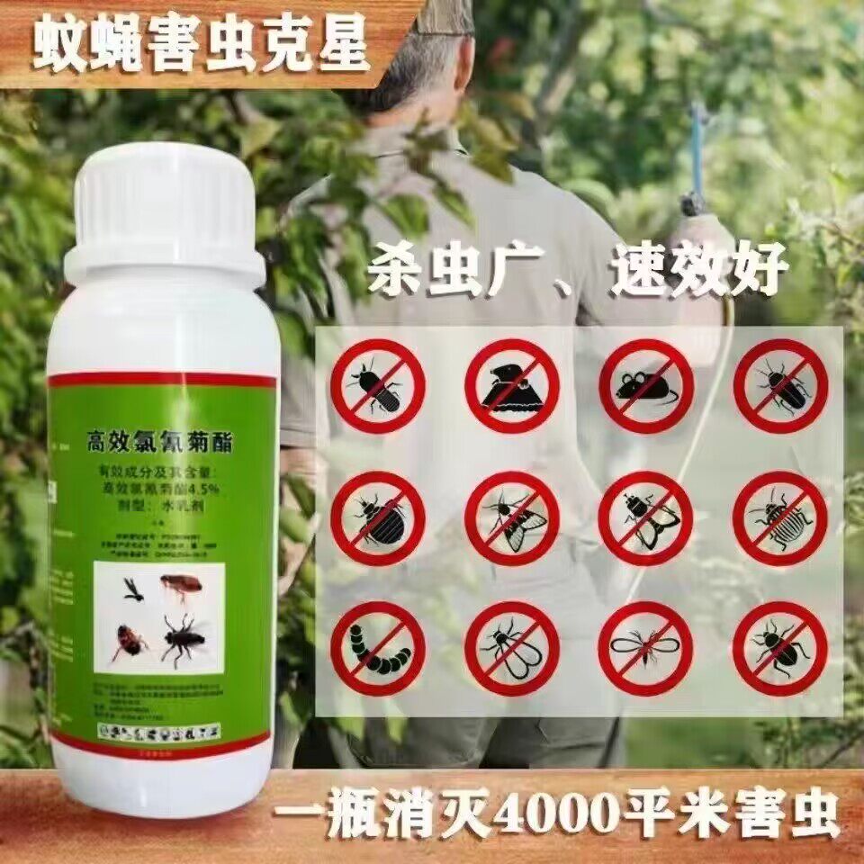 喷雾防灭蟑螂跳骚白蚂蚁药室内户外杀蚊子药大面积菊酯消杀虫剂