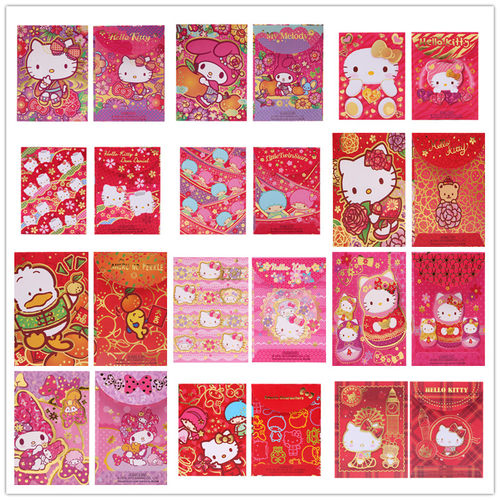 烫金紅包KITTY利是封港版三丽鸥