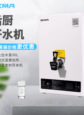 30L烧水器单头步进式商用挂壁