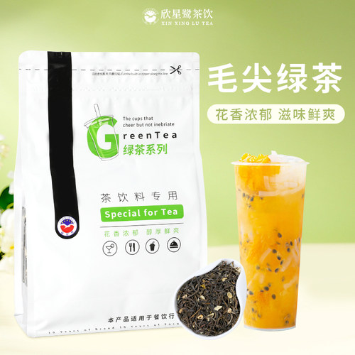 茉莉绿茶专用连锁餐饮500g毛尖