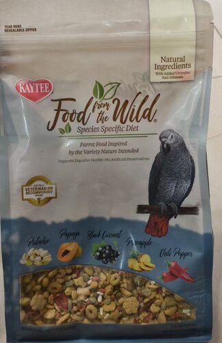美国Kaytee Food from the Wild非洲灰鹦鹉粮灰机专用混合主粮