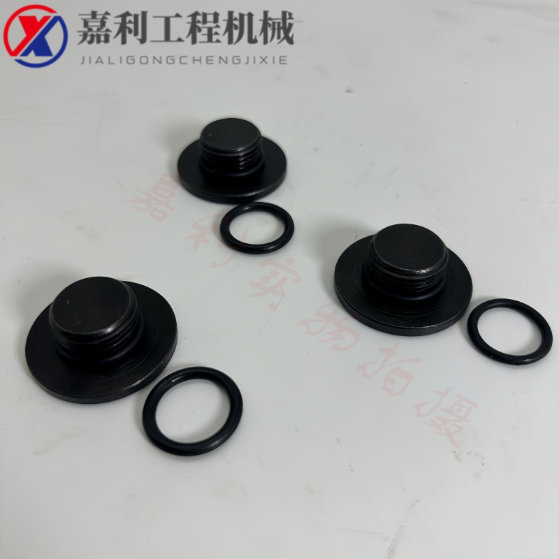 挖掘机卡特303 305 306 307CDE行走牙箱底堵头 马达放齿轮油螺丝