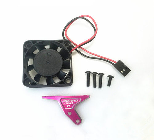 3RACING 樱花 Sakura D4 OP件 马达 散热 风扇 SAK-D4835 两色