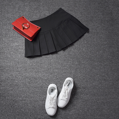 矮个子娇小150cm西装料半身裙