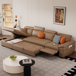 沙发床两用可折叠家用双人小户型可储物多功能伸缩抽拉床沙发一体