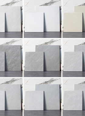 卫生间墙砖瓷砖400x400阳台地砖300x300出租房防滑灰色工程仿古砖