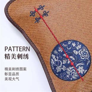 蚕沙全荞麦壳枕藤席带枕套单人夏季透气助睡眠家用整头凉席低枕头