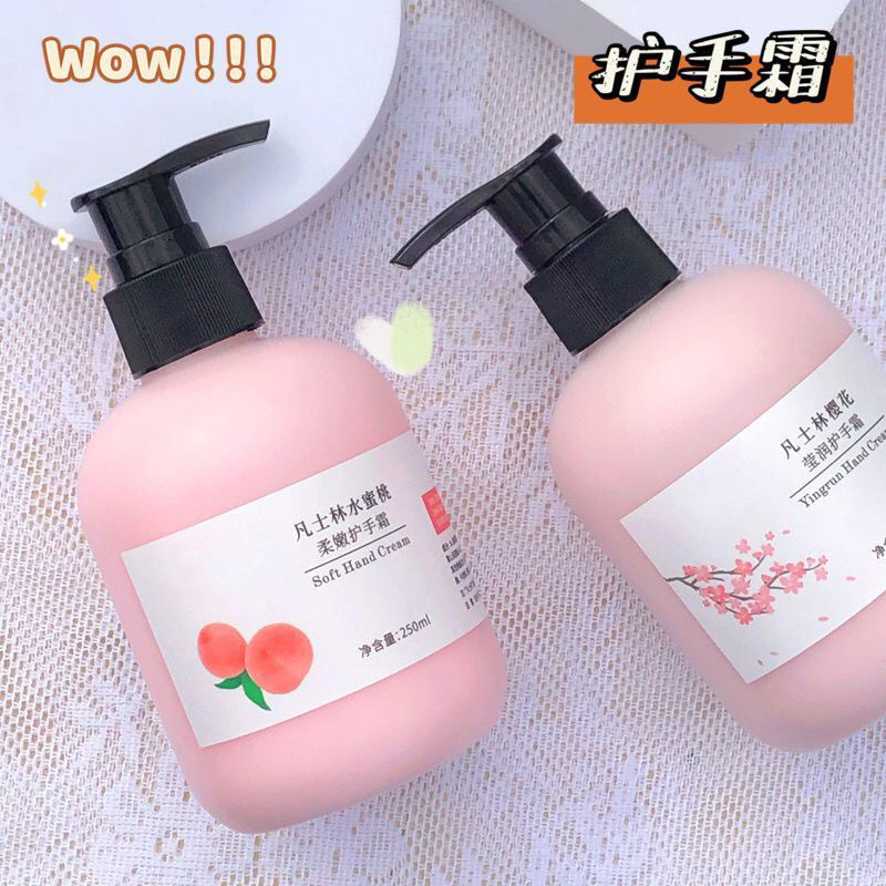 劳丽诗凡士林护手霜洋甘菊水蜜桃樱花滋润保湿防干裂