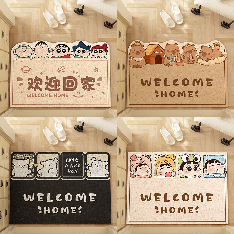 入户地垫可爱蜡笔小新地毯门垫