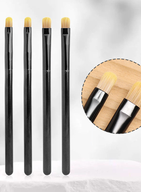 T遮瑕刷/舌型A1pq808-舌型化妆刷扁头细节遮盖脸部眼圈美妆工具