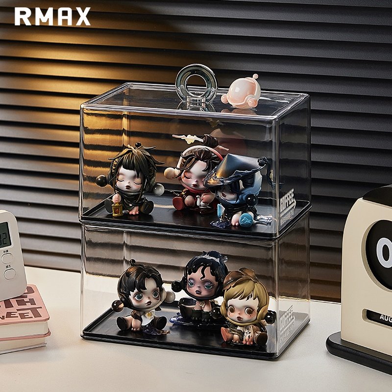 RMAX盲盒收纳展示架透明手办展示柜摆件展示盒桌面笔筒文具收纳盒,收纳整理,桌面收纳盒,淘宝优惠券,粉丝福利购,淘宝优惠卷