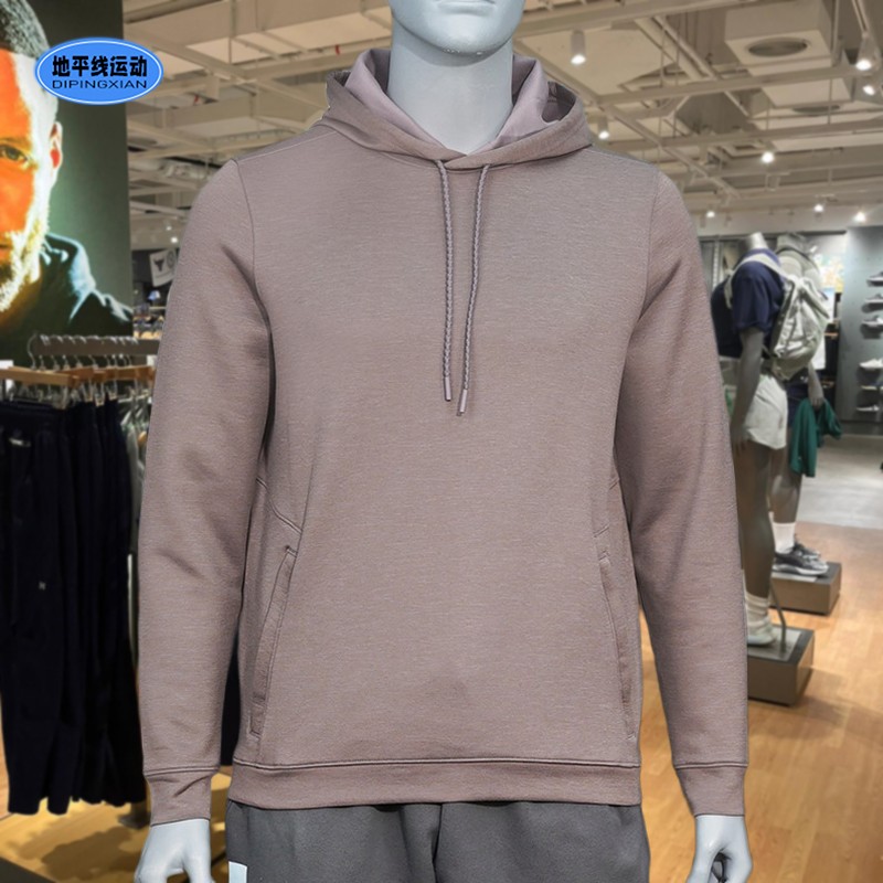 安德玛男装连帽卫衣秋季新款柔感系列休闲运动套头衫上衣1379668