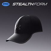 安德玛UA StealthForm情侣轻质透气运动鸭舌帽6000413DS 百折帽