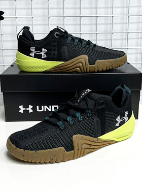 安德玛UA官方正品夏季新款Reign6男健身运动防滑训练鞋3027341AD