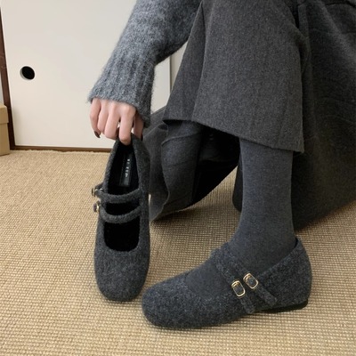 巨好看绝美毛毛鞋~秋冬百搭超火