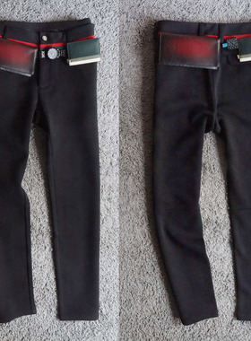 高性价比1折冬季厚款意式商务柔软黑色男士休闲裤大40码 G172 P35