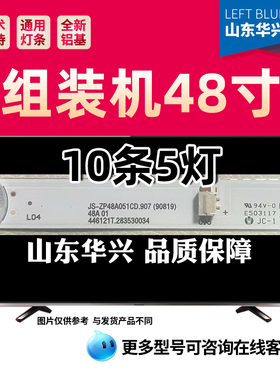 适用灯条JS-ZP48A051CD.907 48A1 01 446121T.283530034 W2背光铝