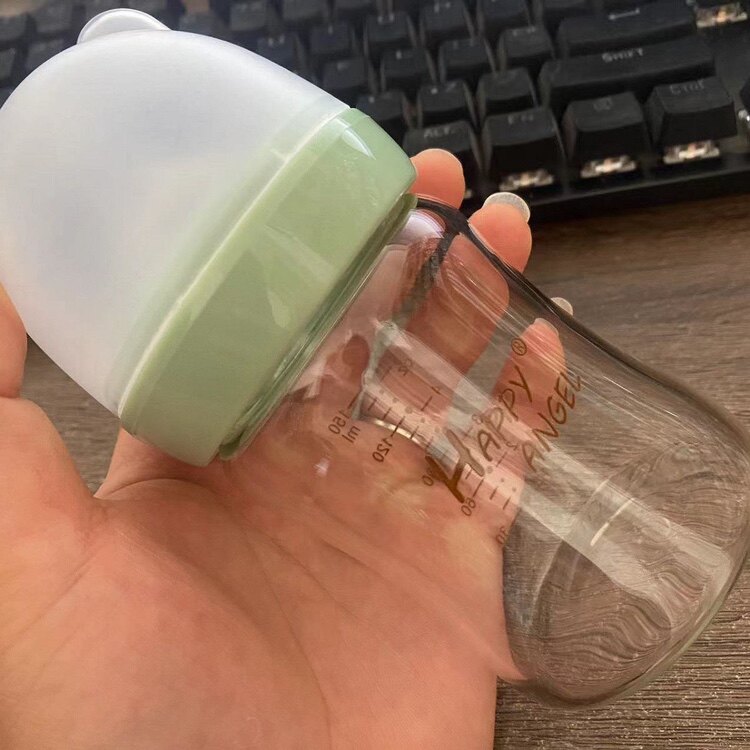 新生儿玻璃奶瓶软奶嘴
