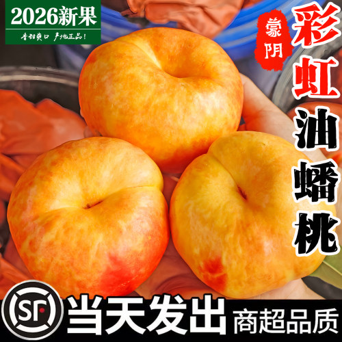 彩虹油蟠桃顺丰送上门！