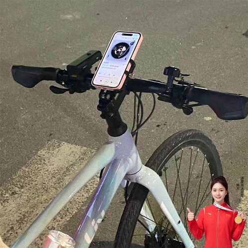 【铝合金手机支架--公路车专用】
