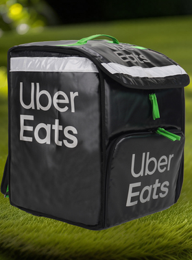 跨境爆款UberEats优步外卖箱骑手车载配送快餐盒饭披萨外卖保温箱