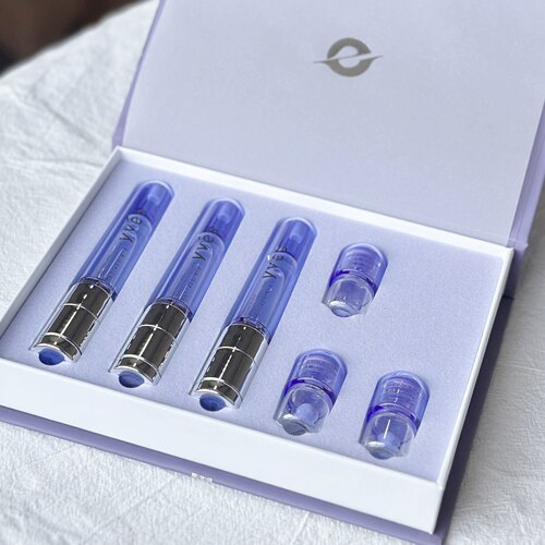 双舱锁鲜科技！蓝铜胜肽冻干球+紧致修护精华液套装 淡纹提拉
