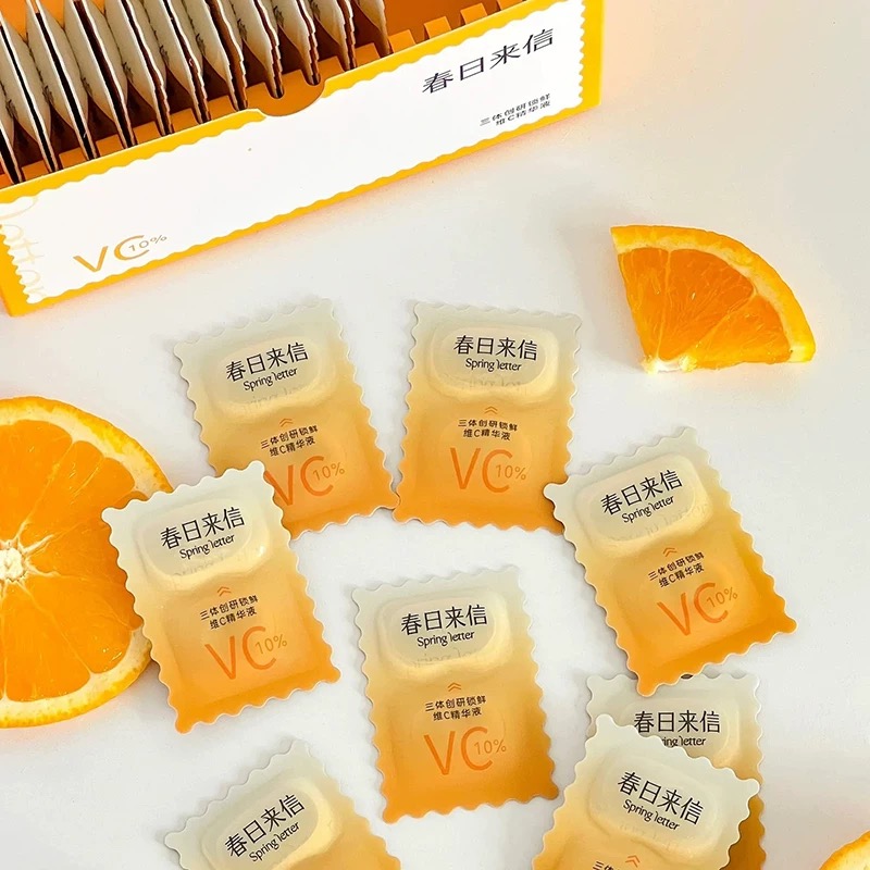 重磅返场，终于到货！春日来信原型VC精华液2.0版本，VC含量8%！