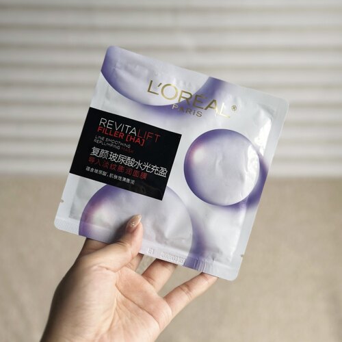 水润保湿~欧奶奶 新版 玻尿酸水光充盈膨润面膜29g