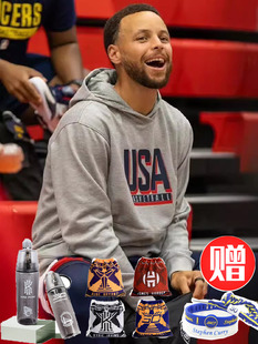 2024巴黎库里同款连帽卫衣美国男篮美式篮球杜兰特詹姆斯训练服潮