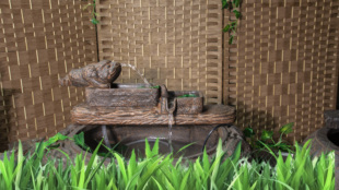 中国风仿古仿青石禅意桌面花盆水仙盆石头怀旧做旧三层流水缸花盆