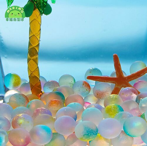 幻彩玻璃珠微景缸造景