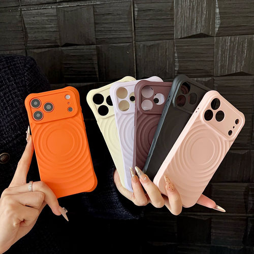 波漾磁吸适用苹果17promax手机壳iphone16pro新款相机按键全包15防摔保护套14液态硅胶ip13高级感女款12外壳