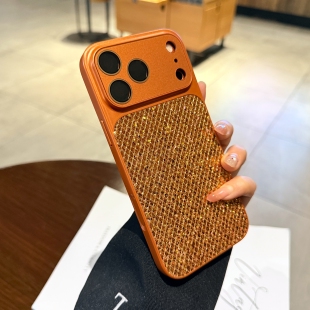 秒变17大视窗适用苹果17promax手机壳iPhone16新款闪粉亮片15相机按键14plus全包镜头13超火12pm高级感女款11