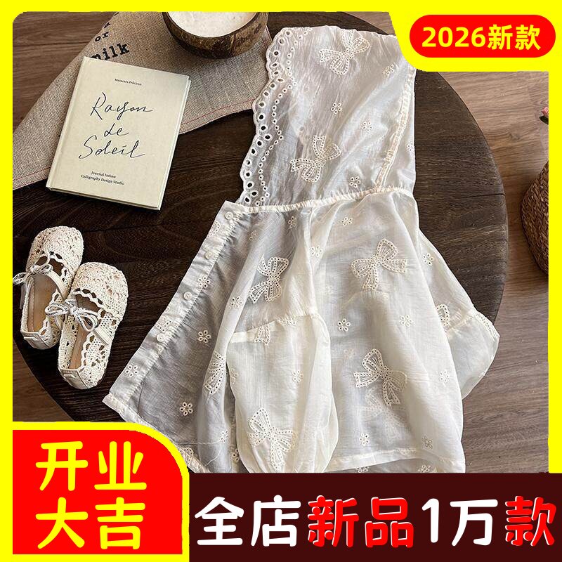 森系女童防晒衣夏季新款儿童外套