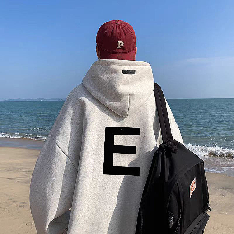 ESSENTIALS新款潮牌后背字母E拉