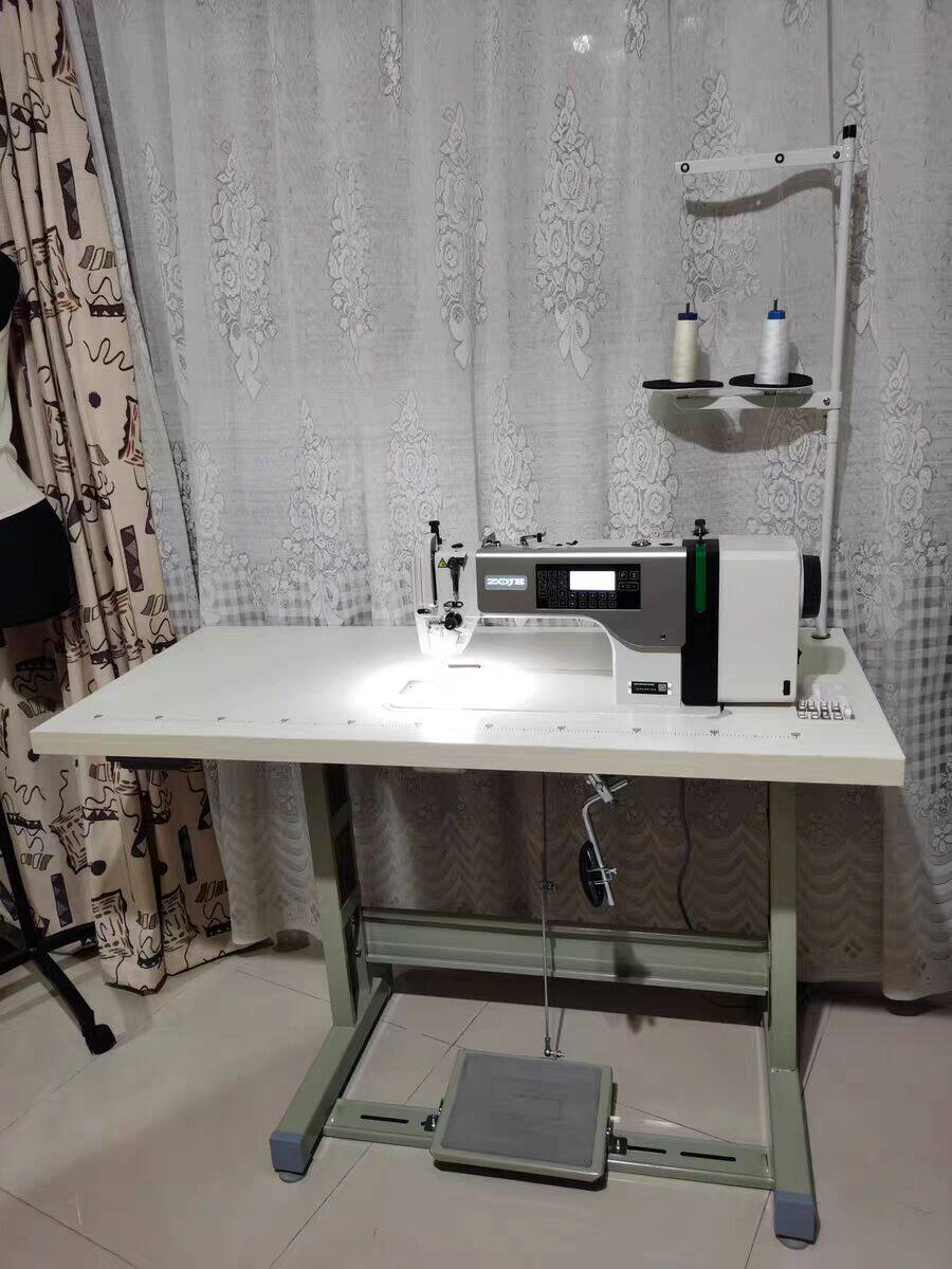 中捷缝纫机新款A8100工业缝纫机家用静音自动电脑车窗帘店服装厂