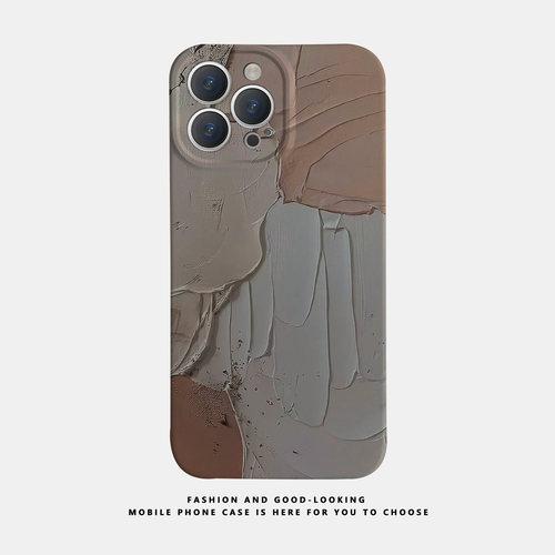 适用苹果华为小众简约油漆墙壁iPhone17 15promax14荣耀70/80新款xs情侣手机壳S17/60semate50P30iQOO12