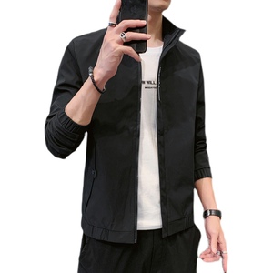 2021新款秋季韩版潮流男生棒球服工装夹克情侣休闲外套J222图片