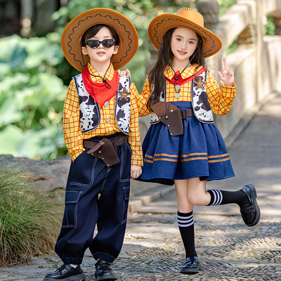 迪士尼穿搭胡迪翠丝cos服装