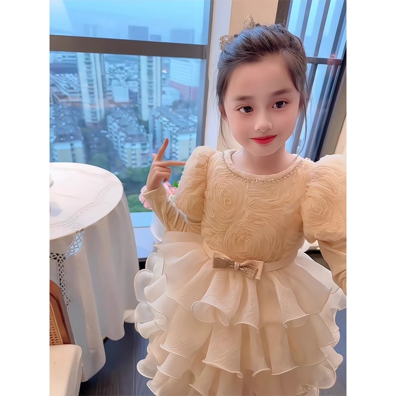 女童公主连衣裙轻奢礼服
