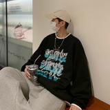 B266-WY-212-P4522春原创设计休闲印花宽松套头卫衣，男装卫衣，星座B257-1