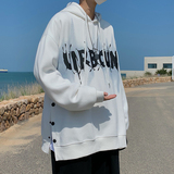 B266-WY-210-P5521秋原创新款休闲开叉宽松潮流印花套头卫衣，男装卫衣，星座B257-1