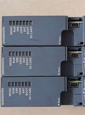 议价三菱PLC CPU模块 Q03UDVCPU/Q06UDVCP可维修翻新