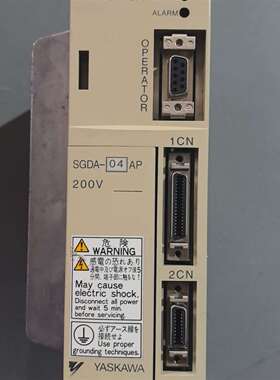议价安川伺服驱动器 SGDA-04AP 200V，可维修翻新