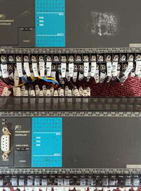 议价拆机富士plc，型号WSZ-60MCT2-AC可维修翻新
