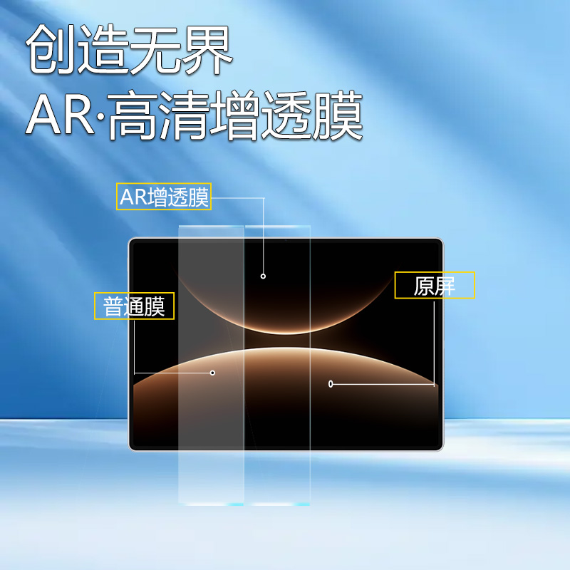适用华为HUAWEI MatePad Edge平板AR增透膜QXS-W10/W20屏幕保护膜
