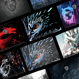 适用msi微星星影15 Thin电脑机身保护贴膜Cyborg定制外壳贴纸 Air