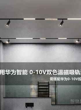 适用华为绿米0-10V磁吸轨道灯