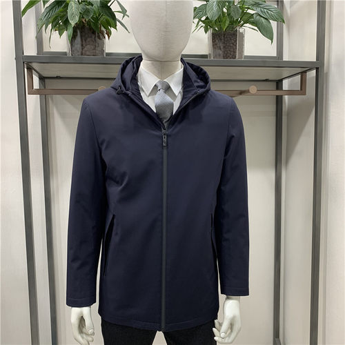 男士秋冬可拆卸内胆外套羽绒服
